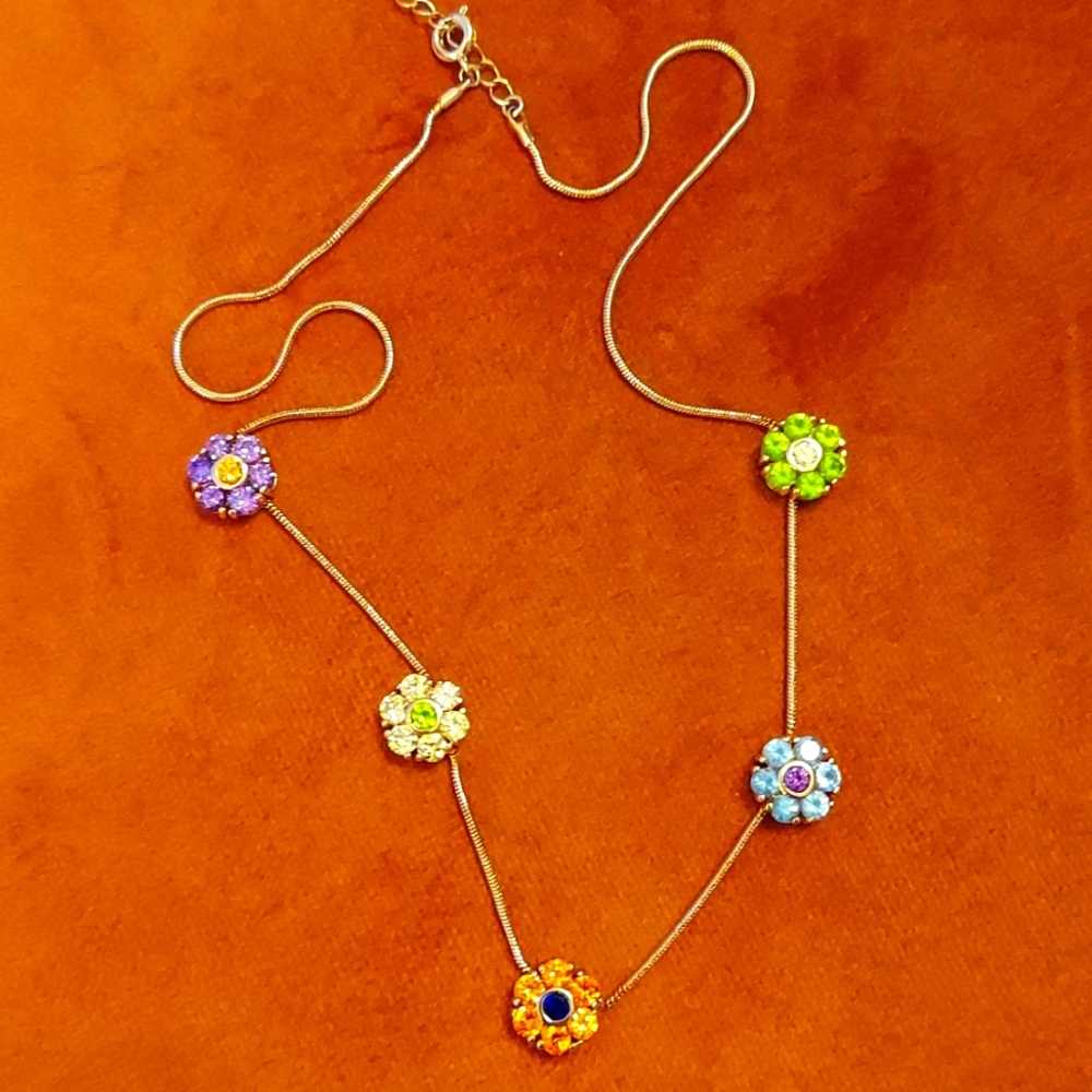 Gemstone necklace